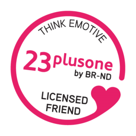 23plusone licensed friend logo