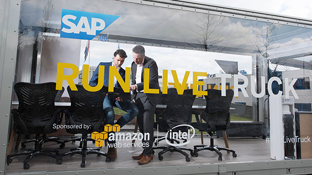 SAP Run Live Truck: Allround campagne 3