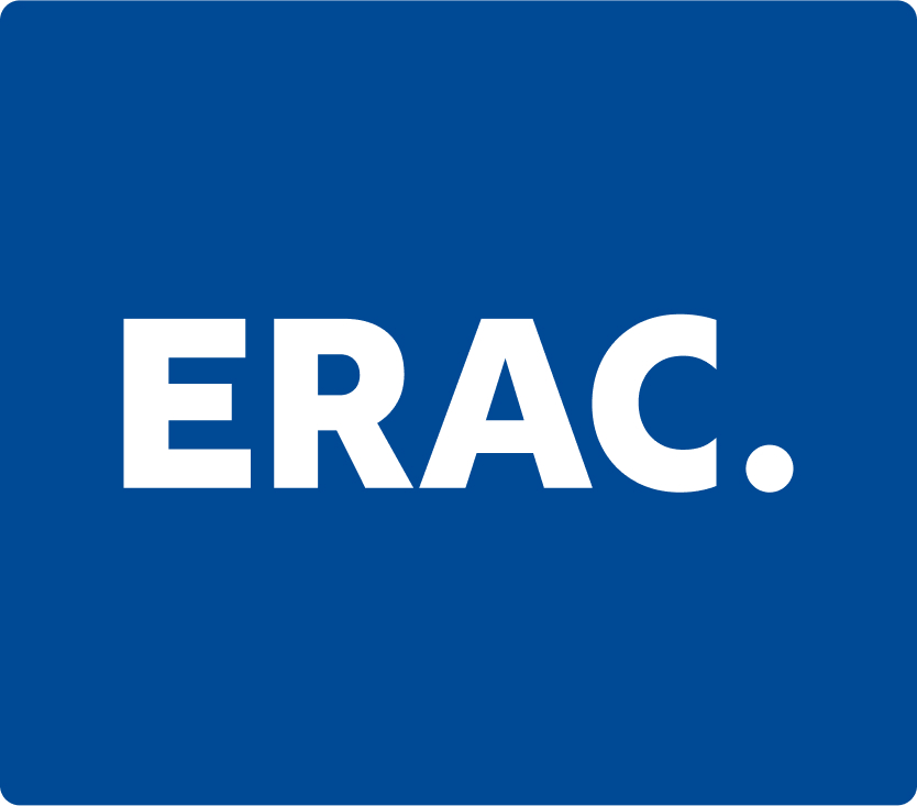 ERAC merk-evolutie - nieuw logo